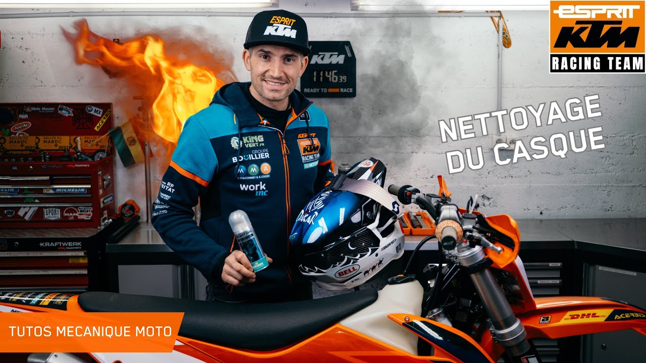 Tuto Moto : Comment nettoyer son casque de moto efficacement ?