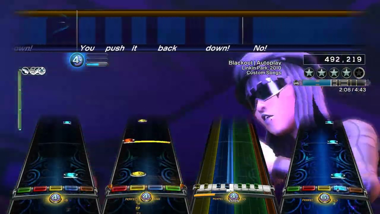 Blackout by Linkin Park Rock Band 3 Custom