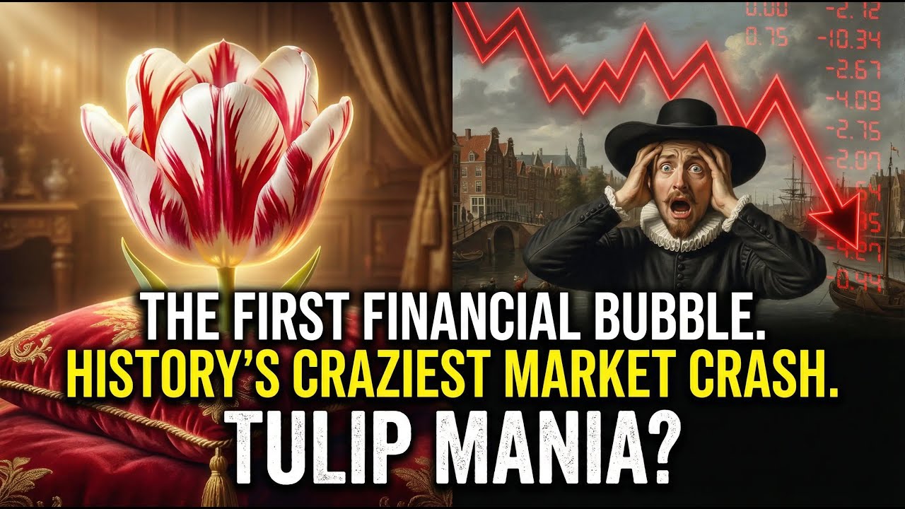 History&rsquo;s Craziest Market Crash | The First Financial Bubble Explained | Tulip Mania?