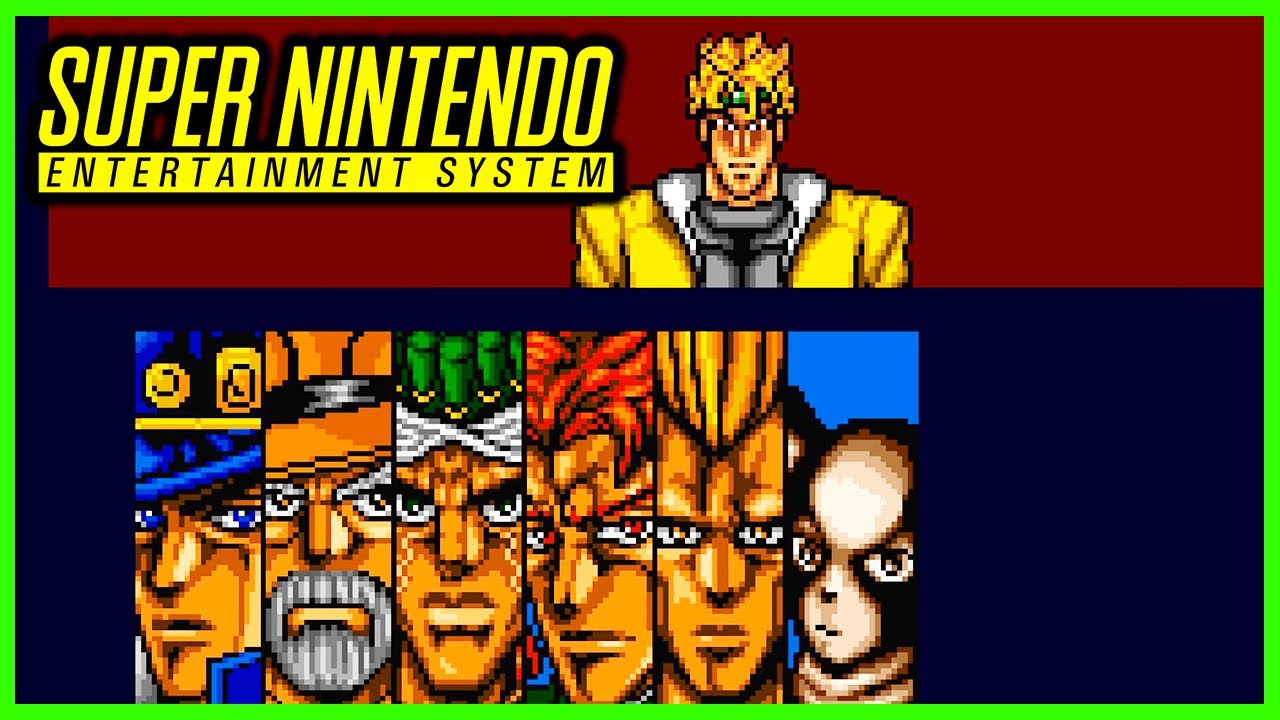 SNES Gameplay - JoJo's Bizarre Adventure