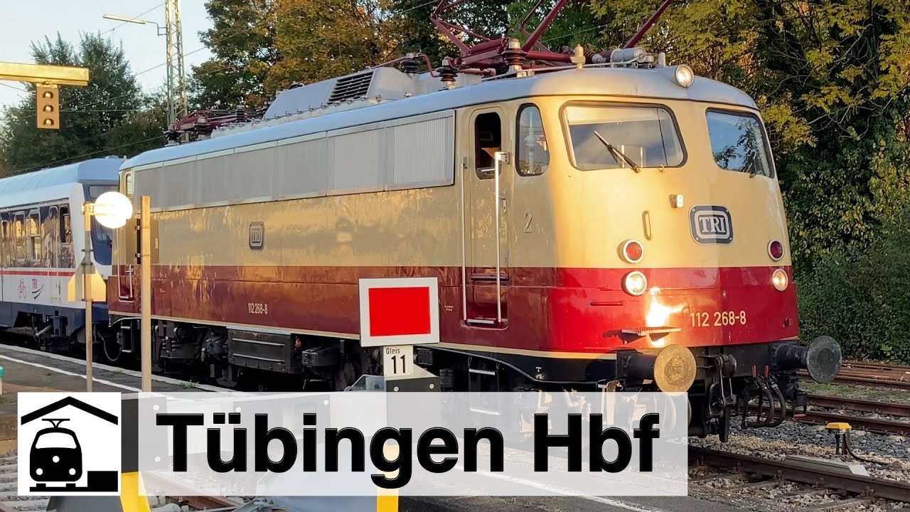 Eigentlich wollte ich nur jemand zum Zug bringen – Tübingen Hbf