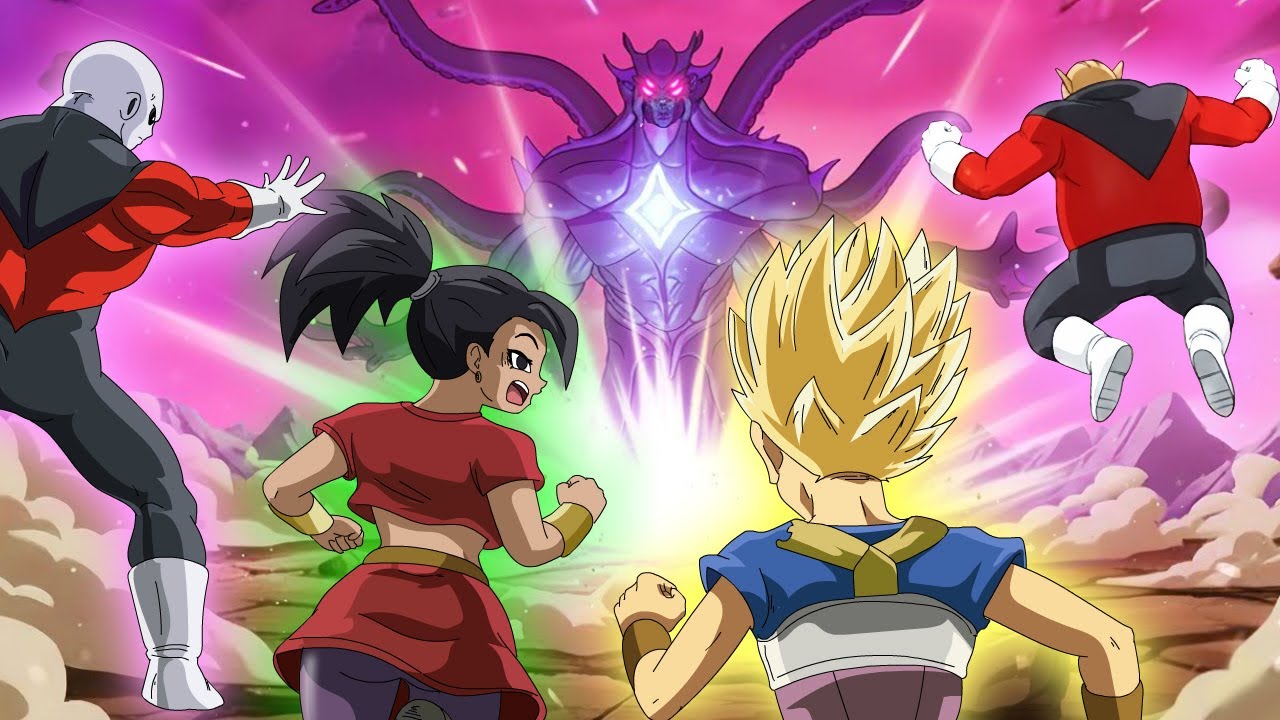 Kyabe, Kale, Jiren y Toppo vs La PRESENCIA OSCURA 💥 ¡BATALLA ÉPICA!