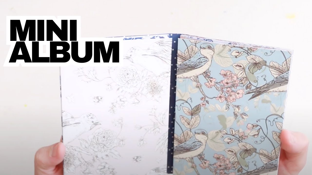 Mini album｜Des Papiers qui Racontent Vos Histoires｜Mini album simple et poétique