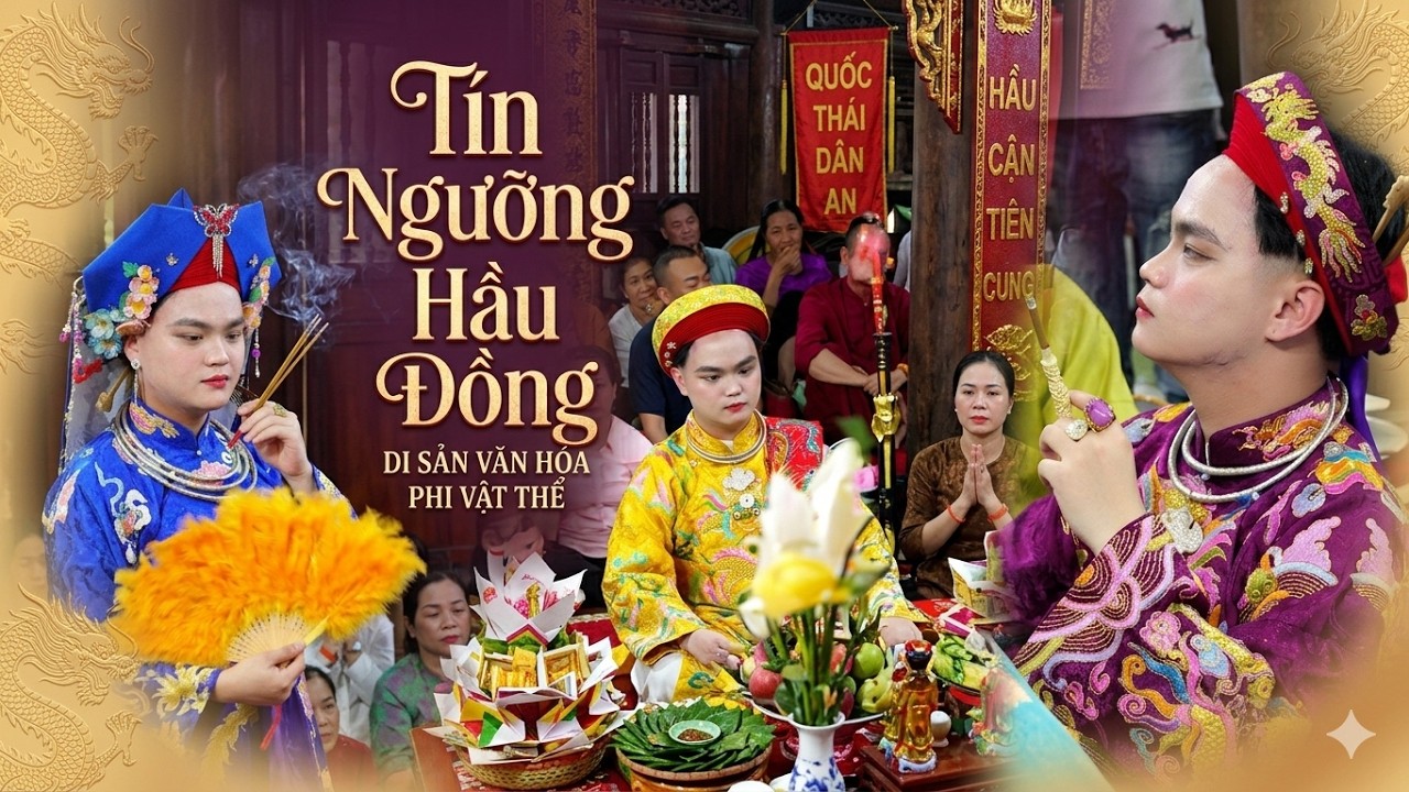 Lễ Hầu Trình Đồng- Mở Phủ - Tân Đồng: Vũ Duy Hải - Loan Giá Tại Đền Quan Đệ Ngũ Tuần Tranh - HD 1