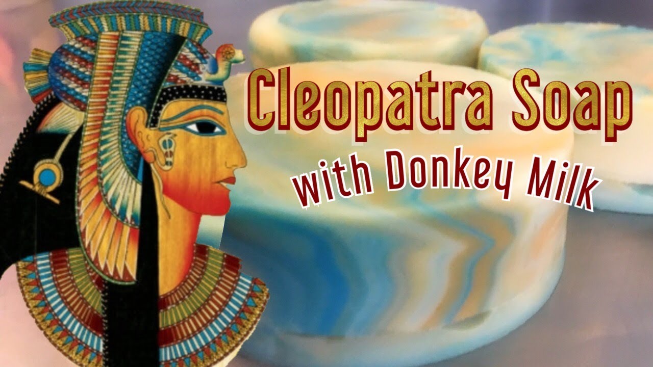 HOW TO MAKE HANDMADE DONKEY MILK SOAP | Cleopatra Soap