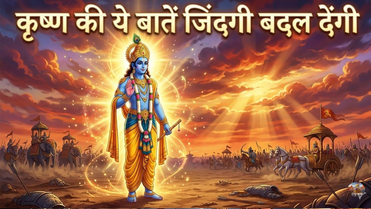 कृष्ण की 7 ऐसी बातें जो आपकी किस्मत बदल सकती हैं | Bhagavad Gita Motivation