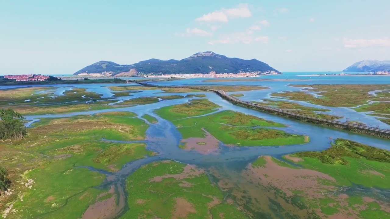 Santoña Marismas Dron Video