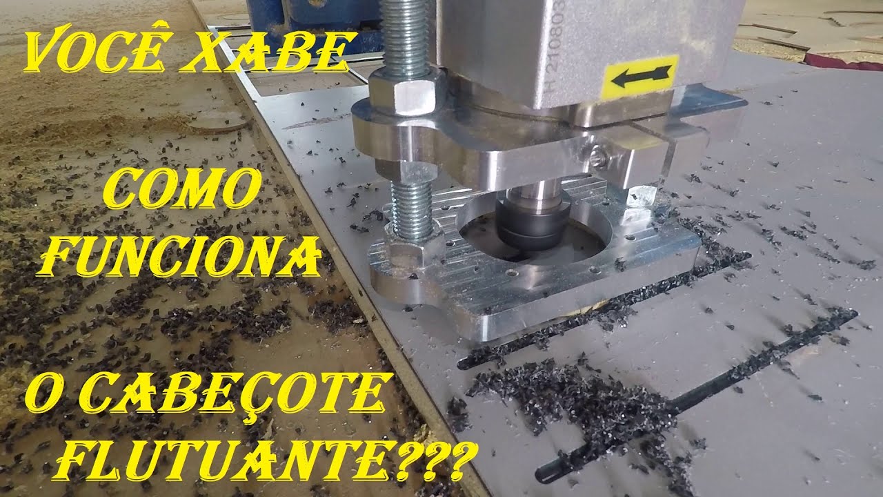 TESTANDO CABEÇOTE FLUTUANTE DA ROUTER CNC, CORTE, VINCO E DOBRA EM ACM