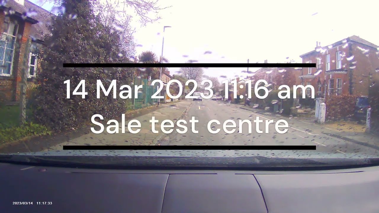 Driving test route @Sale