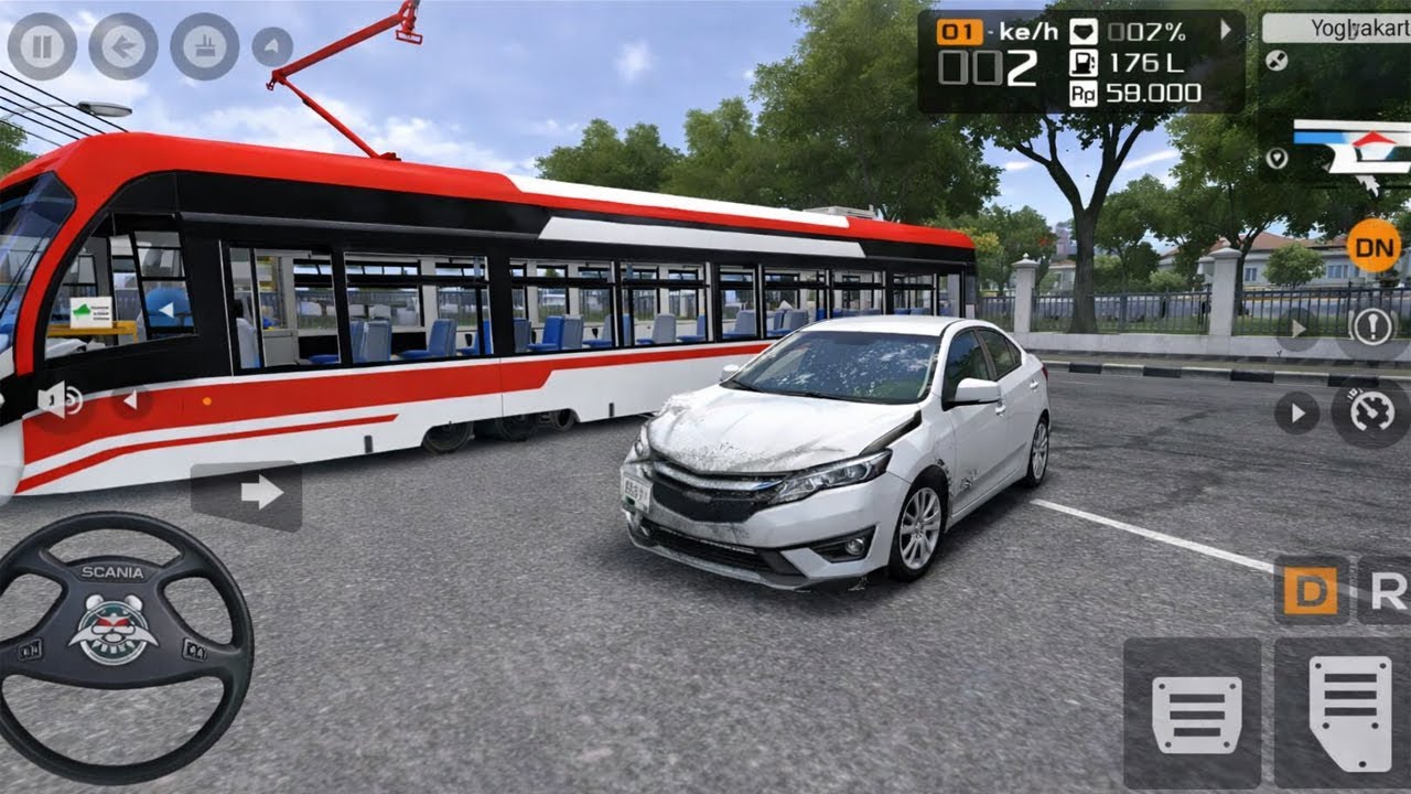 Mini Train Simulator Indonesia Gameplay | Realistic Indonesian Train Driving Experience Game