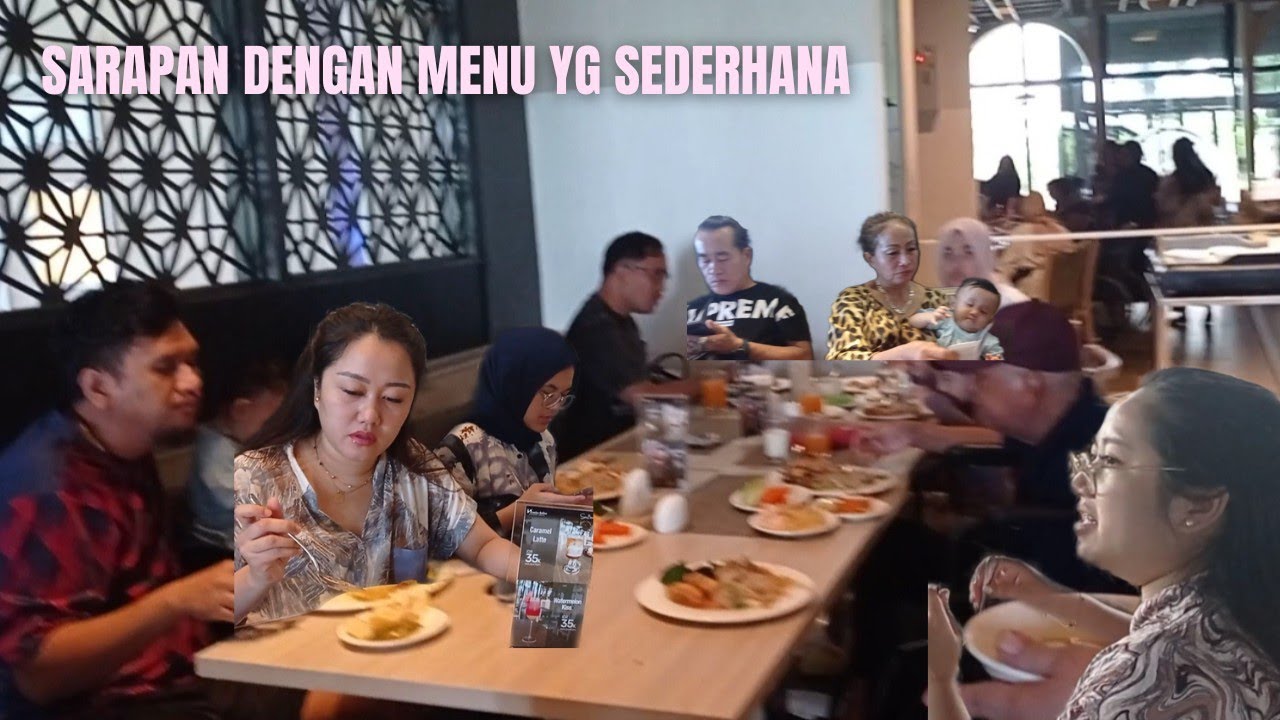 Sarapan di Hotel Swiss Belinn Cikarang || Wisuda Cindy (Part 4)