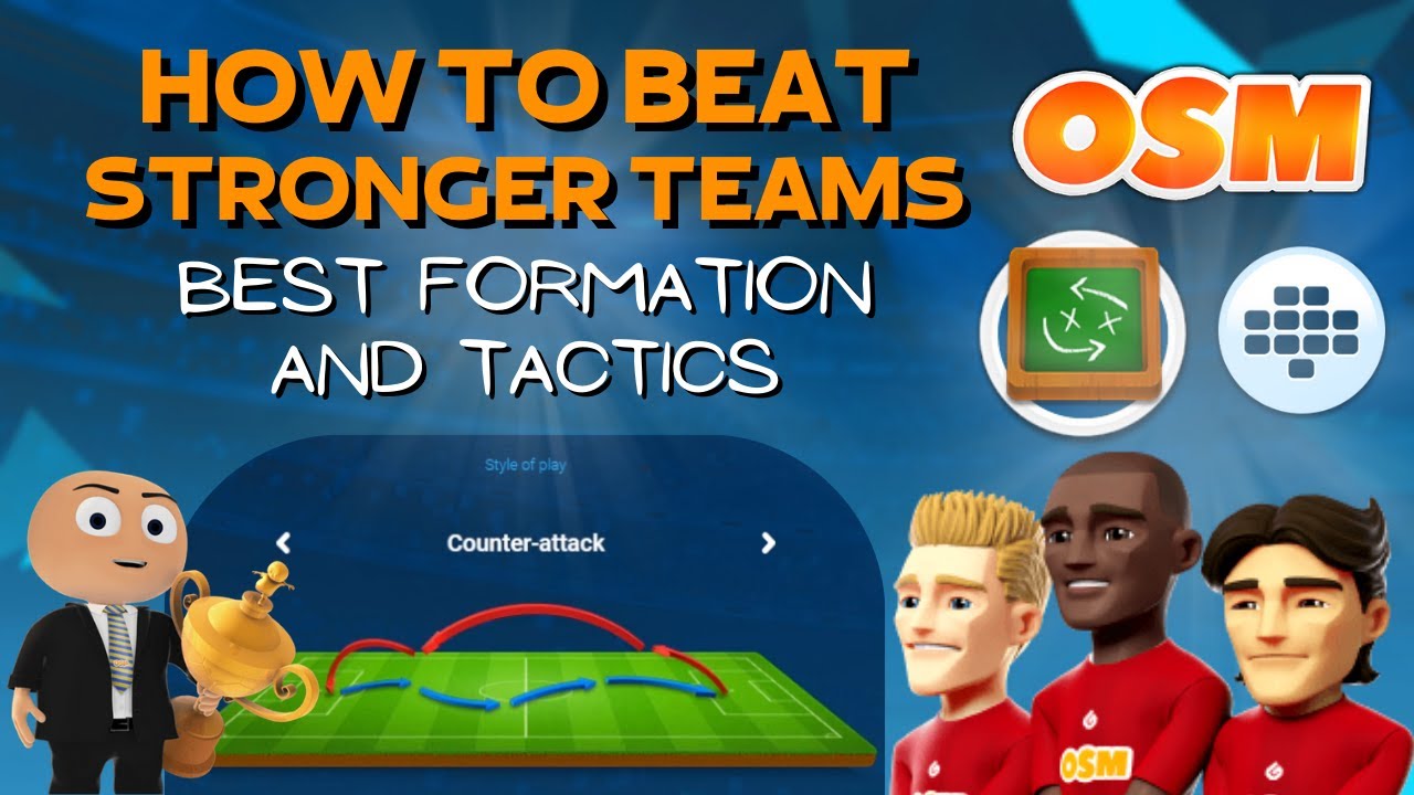 HOW TO BEAT STRONGER TEAMS | 532 - BEST FORMATION FOR COUNTER-ATACKING TACTICS
