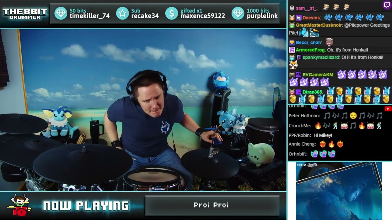 The8BitDrummer plays 