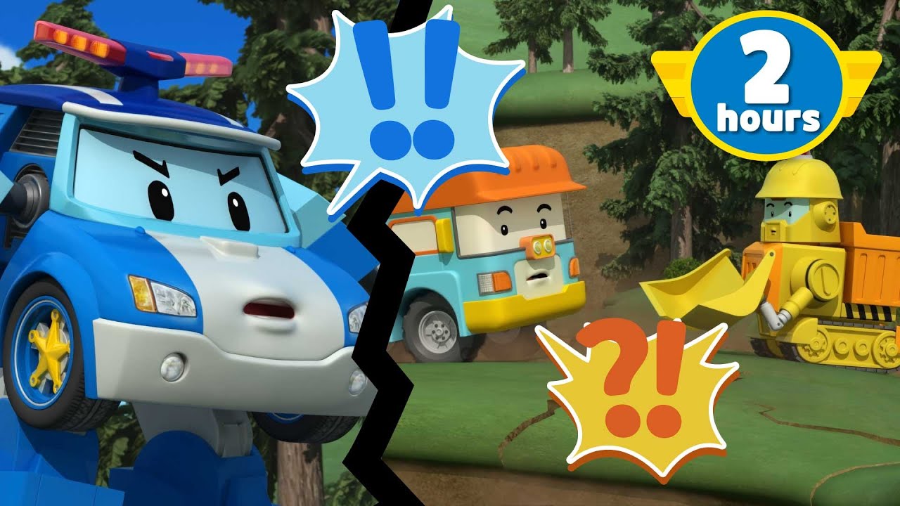 Journée du Chemin de Fer│Épisode du train│Protégeons l'océan│Robocar POLI télé