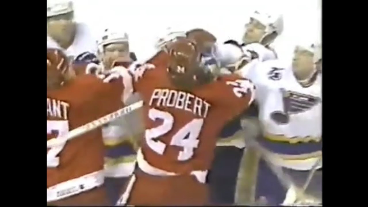 Red Wings - Blues rough stuff 11/30/91