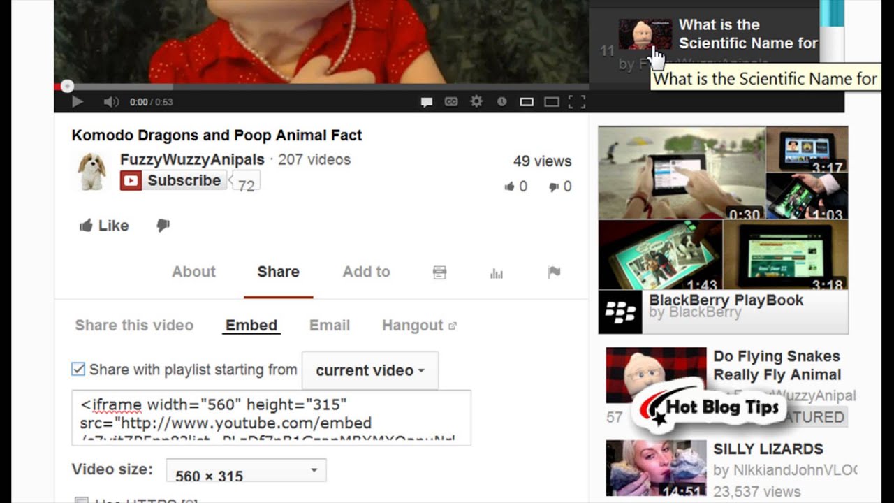 How To Embed Video without Related Videos