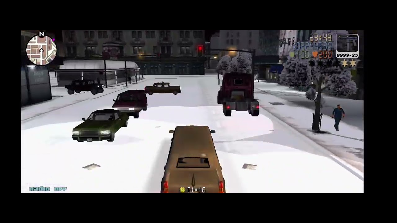 GTA Frosted Winter (Mobile Version) - Limo Driver