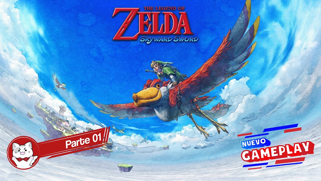 Zelda Skyward Sword - Gameplay Cap 01 - El inicio de la historia