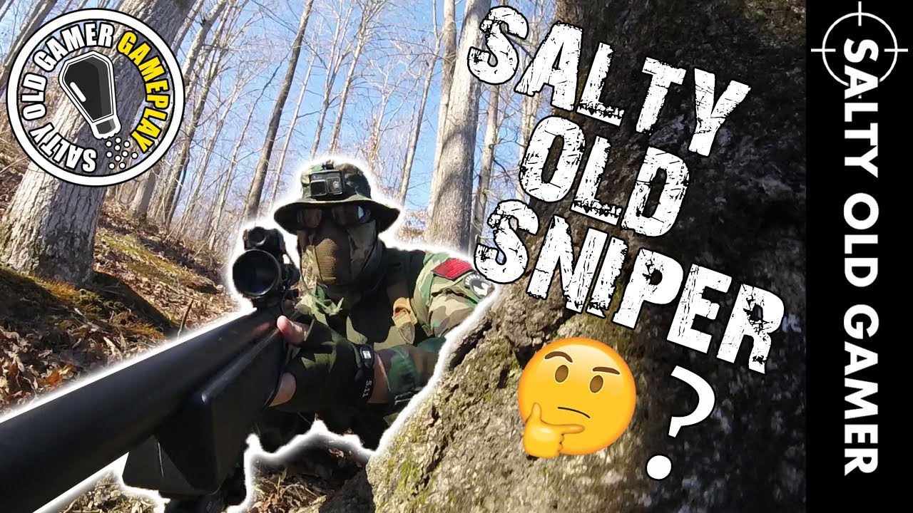 M40A3 Sportline Gameplay... Finally! 😆 | SaltyOldGamer Airsoft Gameplay