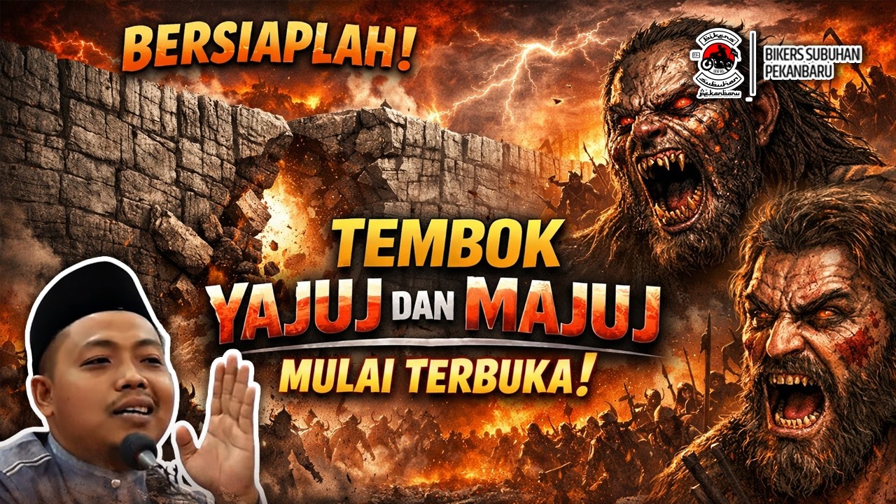 Bersiaplah! Tembok Yajuj dan Majuj MulaiTerbuka Perusak Dunia Terhebat | Ustadz Muhammad Ridwan
