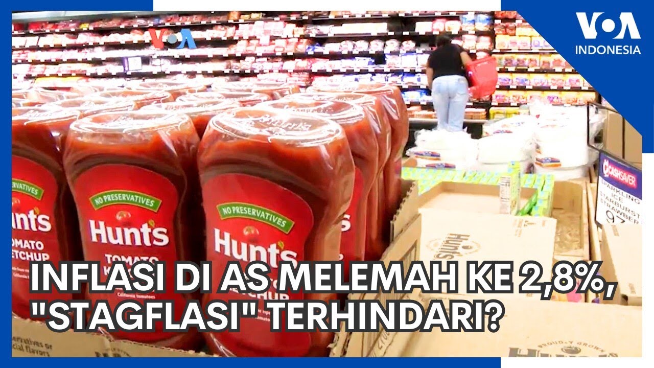 Inflasi di Amerika Melemah ke 2,8%, 