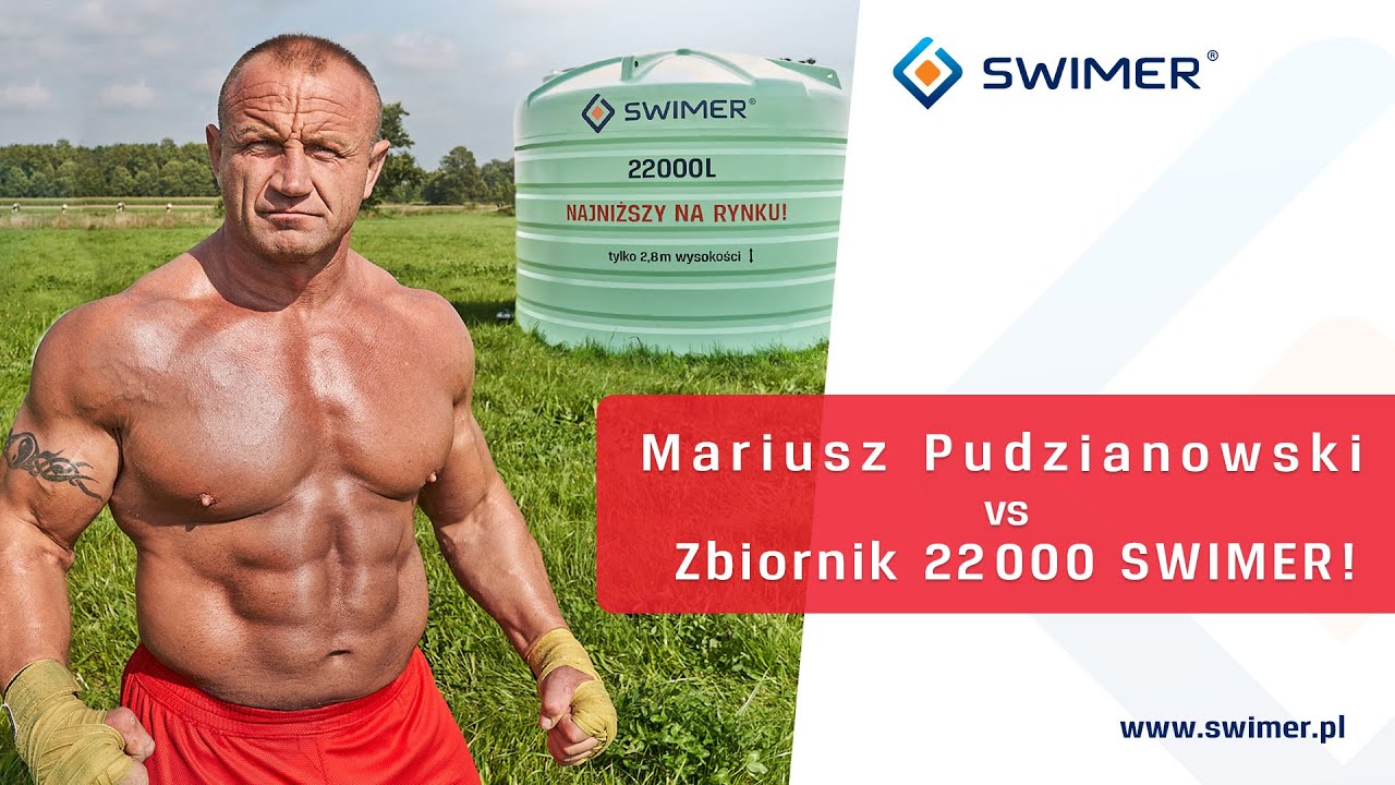 Mariusz Pudzianowski vs. SWIMER AGRO TANK 22000l!