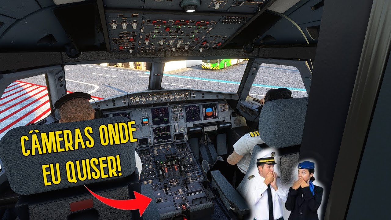 TUTORIAL - COMO SALVAR AS CÂMERAS EM QQ LUGAR DA AERONAVE NO FS2020?