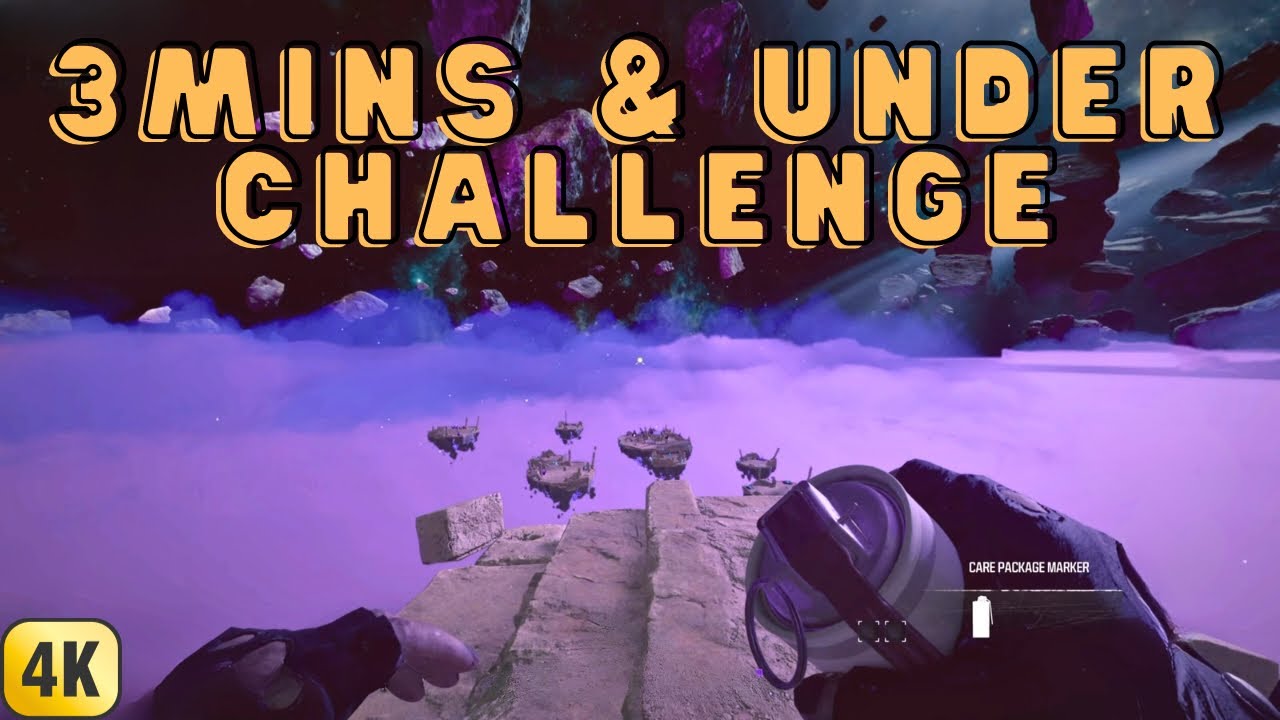 Entity Echo Bossfight 3mins & Under CHALLENGE (WR) - MW3 Zombies