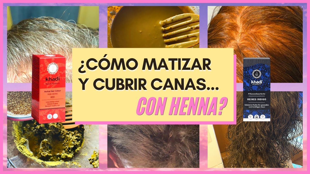 👩🏼‍🦳👩🏻‍🦰👩🏽¿CÓMO CUBRIR CANAS CON HENNA? 🧡¿Debes hacer 1 FASE o 2? Igualar el color PASO a PASO❗️