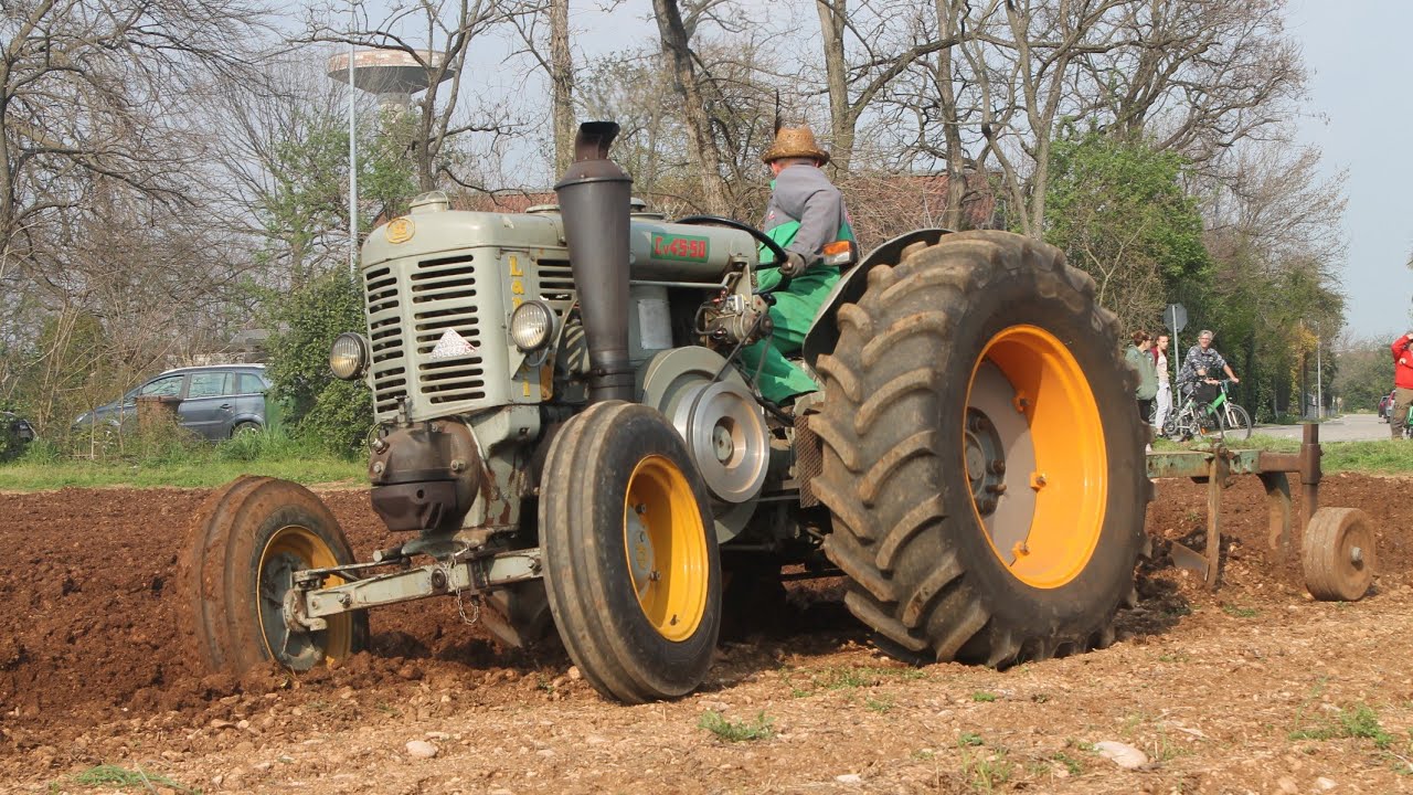 Old tractors | Motor Sound! | Landini testa calda, Fiat, Ford - Aratura & Show | Villa d'arco PN