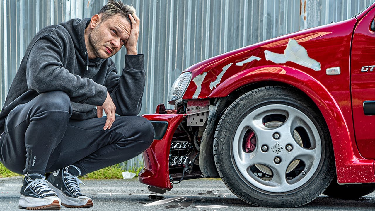 106 GTİ İLE KAZA YAPTIM!
