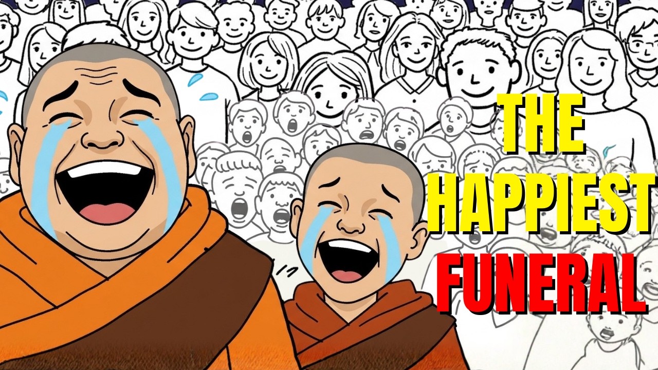 The Story of the Three Laughing Monks (The Funeral That Made an Entire Village Laugh)