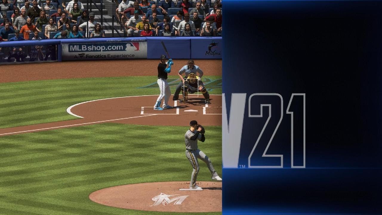 MLB The Show 21 2025 3 minutes of gameplay back to back jacks Ramirez and Springer
