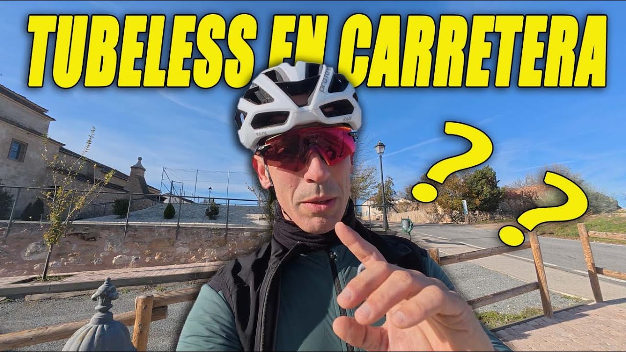 TUBELESS en bicicleta de CARRETERA  😨