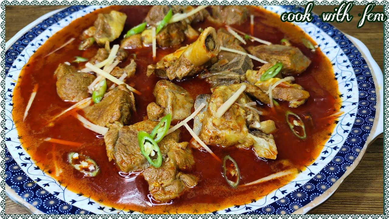 Mutton Nahari With Homemade Nahari Masala Powder - Best And Easy Nahari Recipe - Bakrid Special