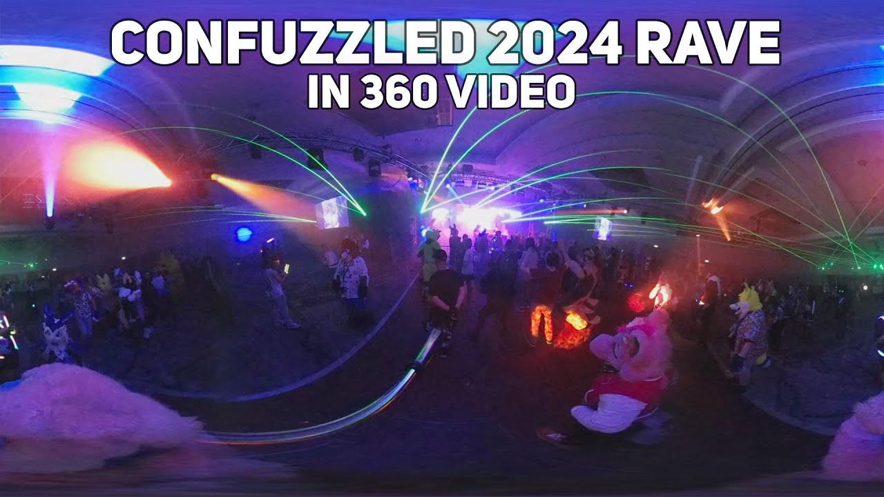 Furry Rave At Confuzzled 2024 In 360 Video