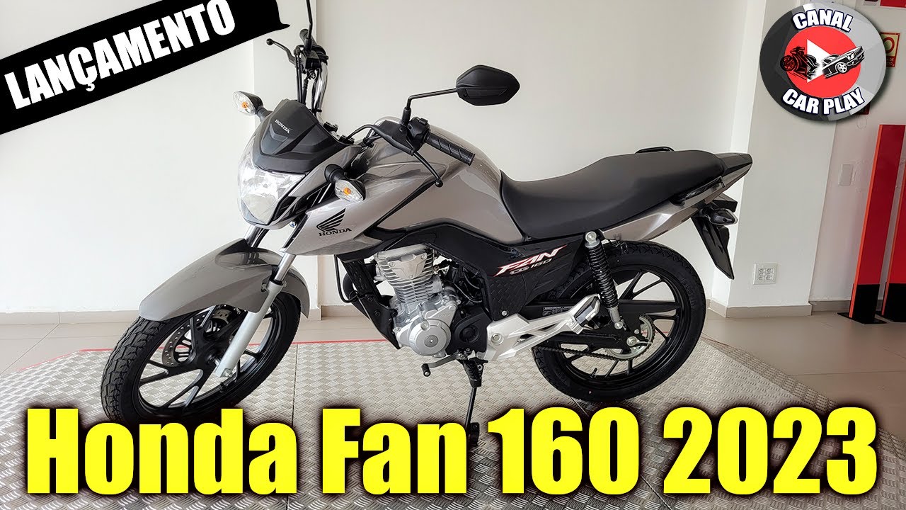 Honda Fan 160 [2023] - Nova COR, Novos ADESIVOS e PRE&Ccedil;O ELEVADO. O modelo se resume a isso!
