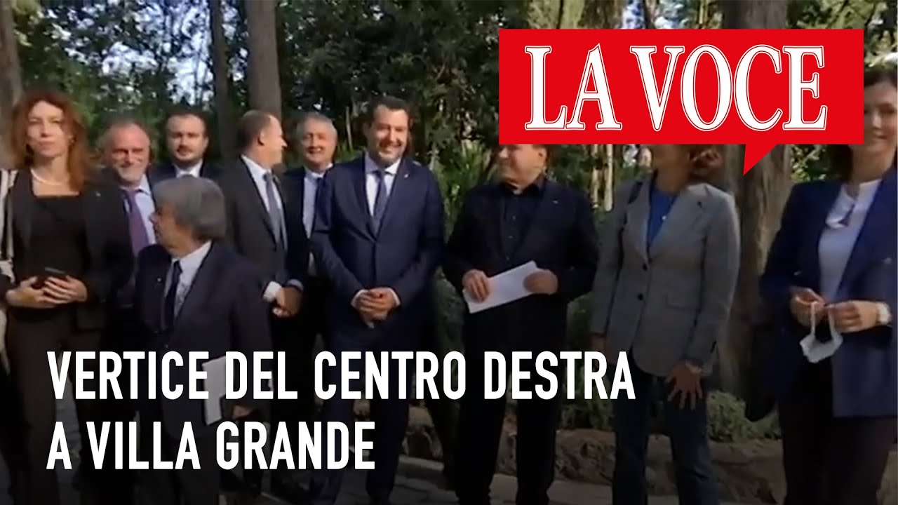 Roma. Ieri il vertice del centrodestra a Villa Grande