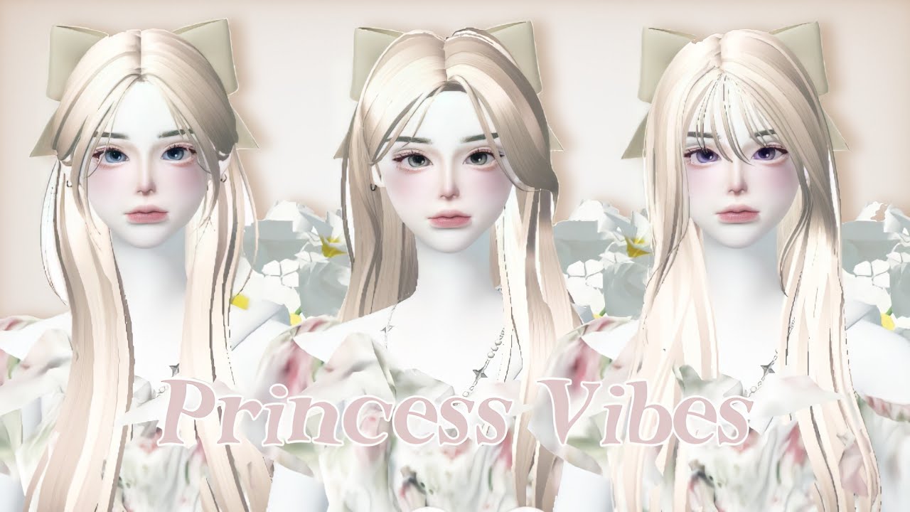 Zepeto Face Tutorial Princess Vibes [ Oplas Zepeto ] Zepeto Girl Face Tutorial
