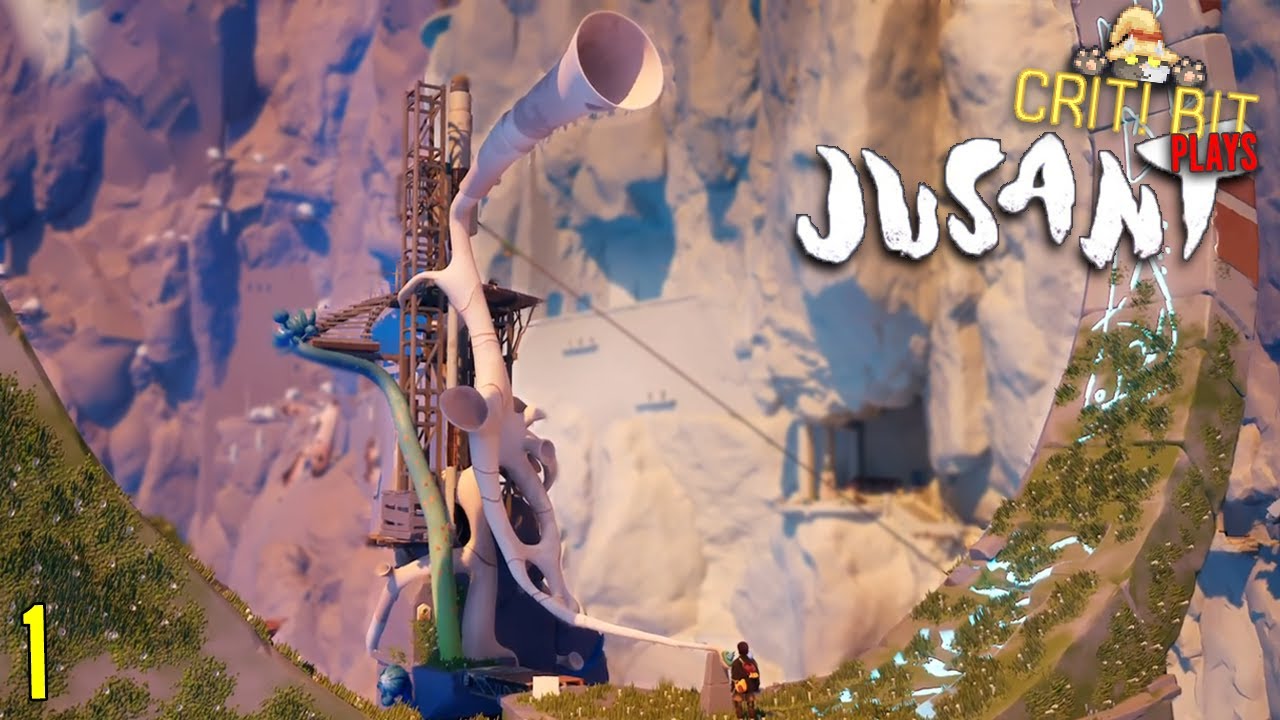 Jusant - P1 - Where I learn I can't yeet myself off cliffs easily