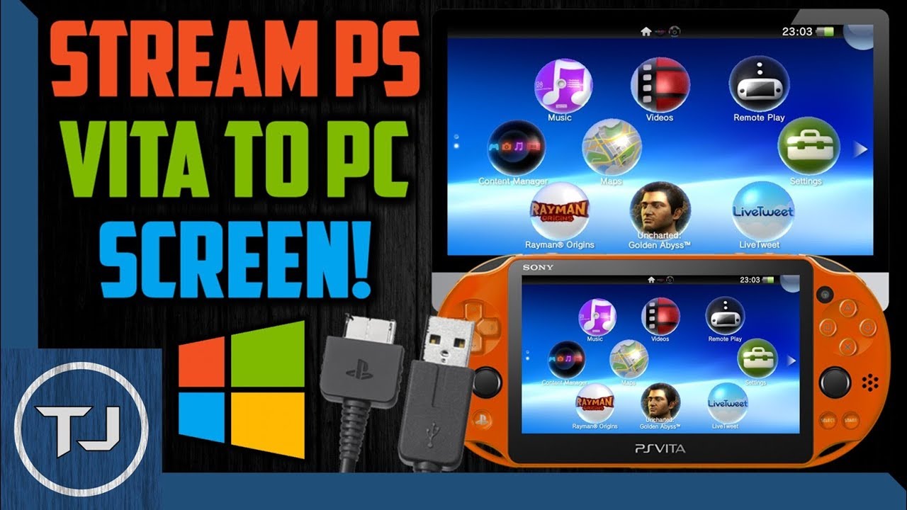 How To Stream PS Vita Screen To PC! (PSVitaDock)