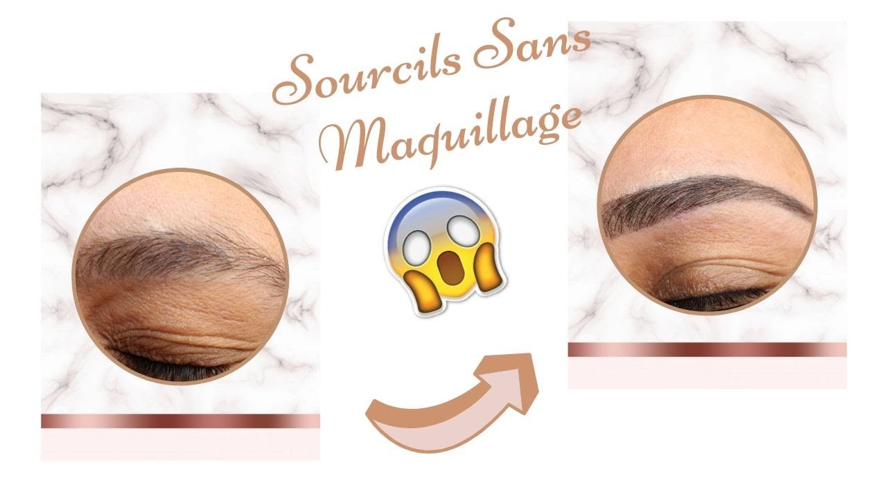 Restructuration et teinture sourcils - TUTO BEAUTÉ