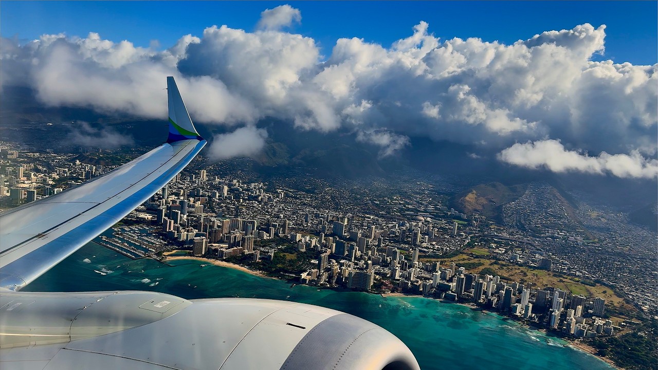 [4K] – Full Flight – Alaska Airlines – Boeing 737-9 Max – HNL-SEA – N708AL – AS824 – IFS 1110