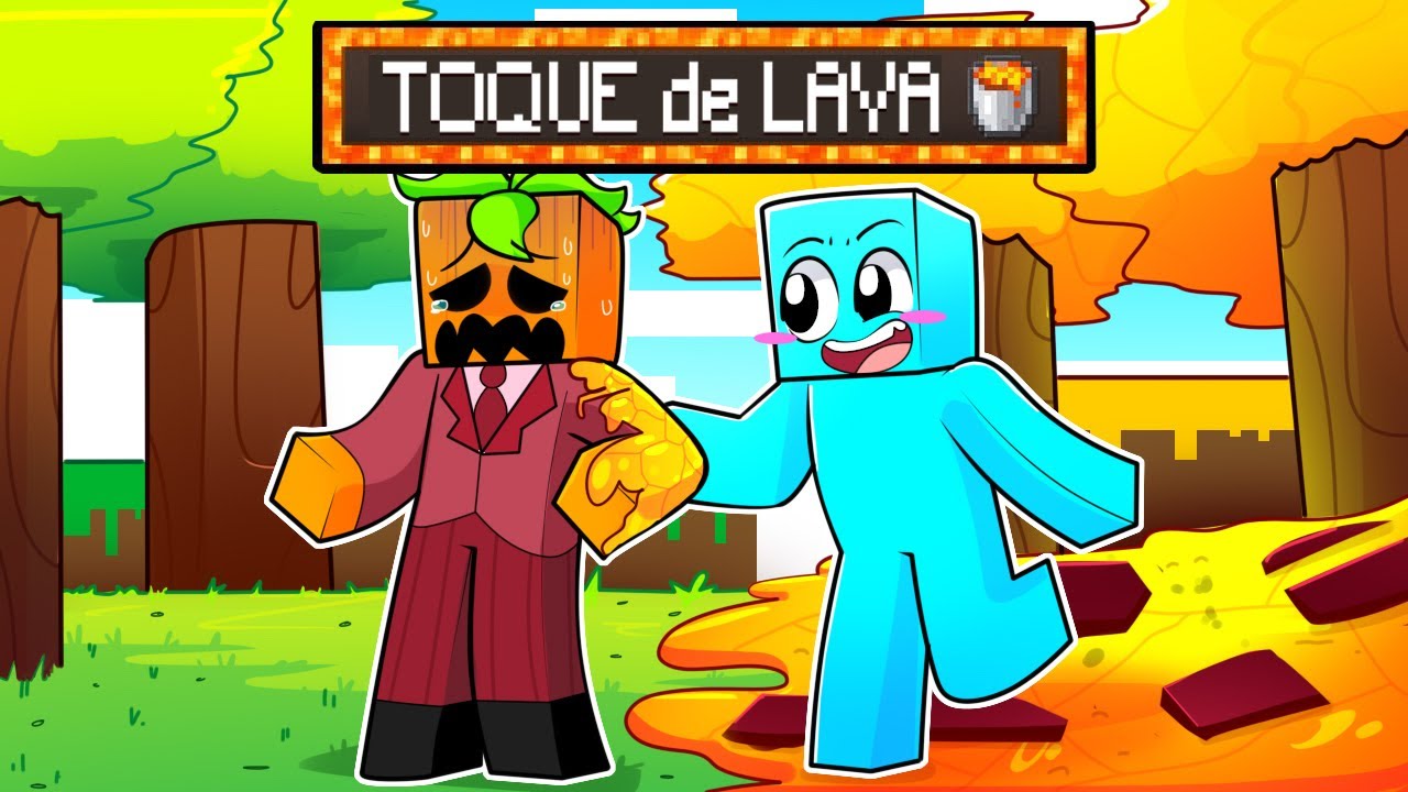 Awita Convierte Todo en Lava en Minecraft!