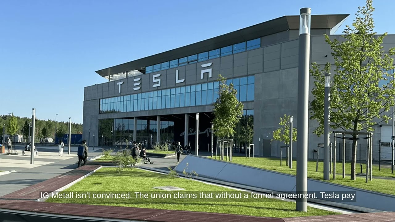 Tesla Stands Firm in Giga Berlin Labour Dispute Escalation