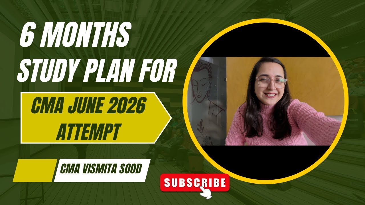 STUDY STRATEGY FOR CMA JUNE 2026 ATTEMPT | CMA EXAMS STUDY PLAN | #cmaexams #cmastudents #studyplan