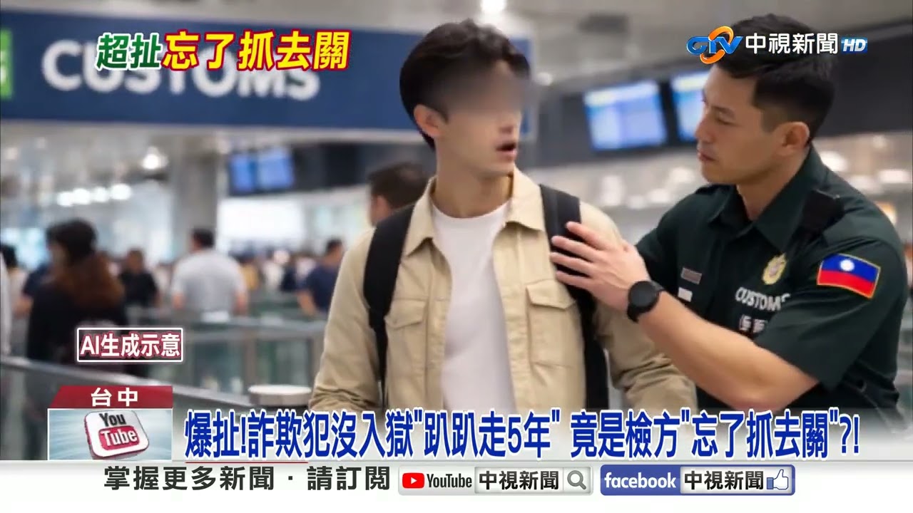 爆扯!詐欺犯沒入獄