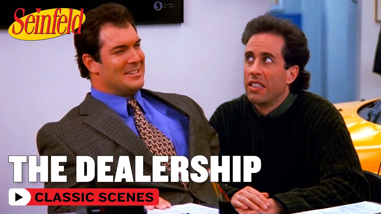 Jerry Tries To Buy A Car From Puddy | The Dealership | Seinfeld