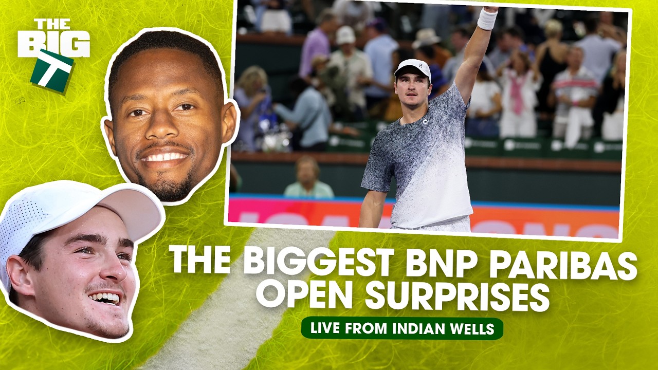 The Biggest BNP Paribas Surprises with Guest Joao Fonseca | Episode 10 | The Big T Podcast