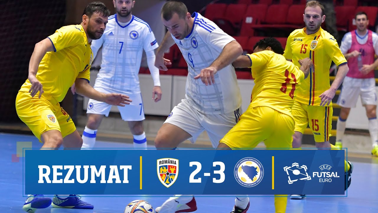 Rezumat futsal: România - Bosnia-Herțegovina 2-3